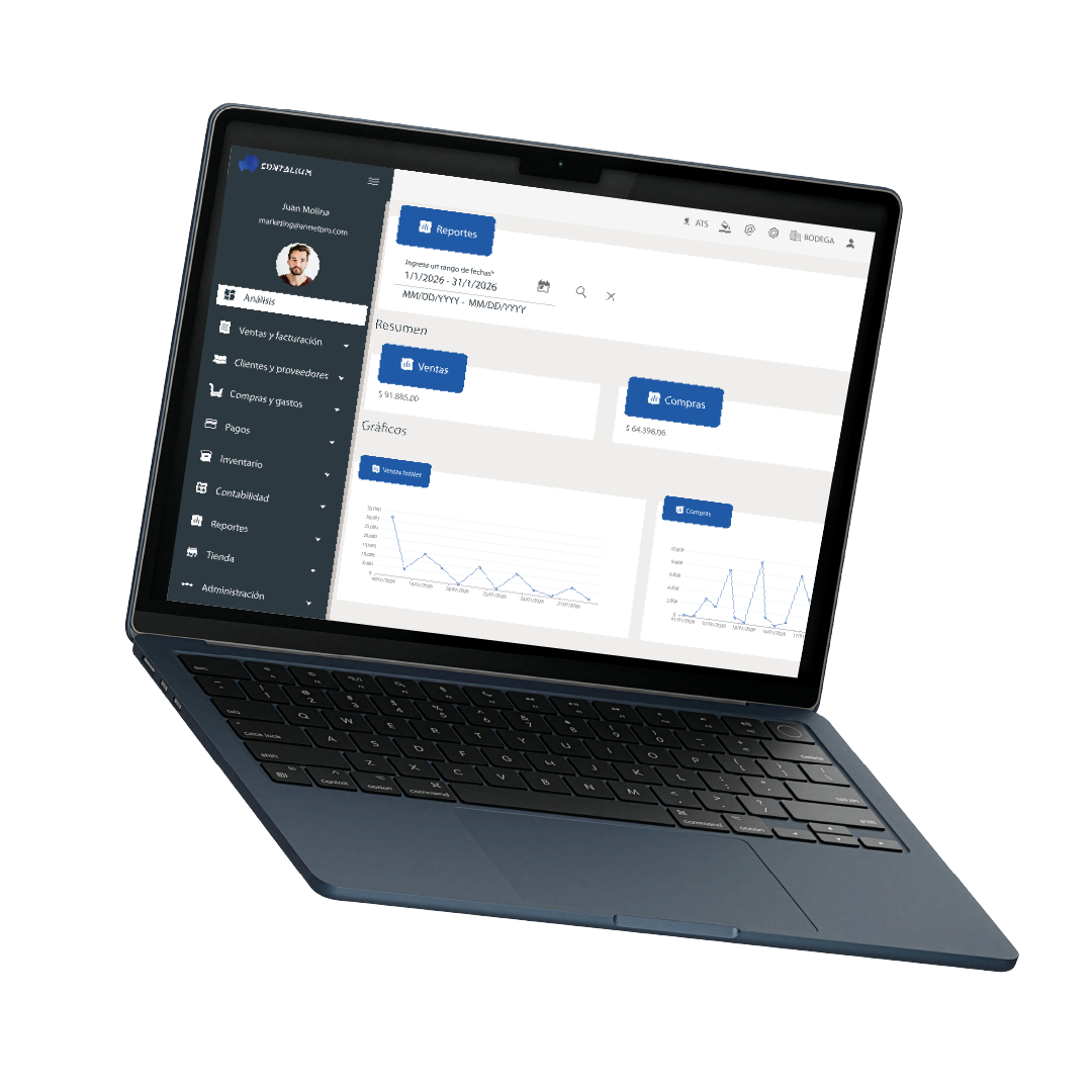 Imagen hero facturación electrónica 2026 Contalium