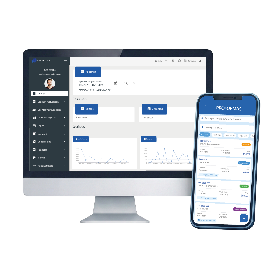 Integración POS 2026 Contalium